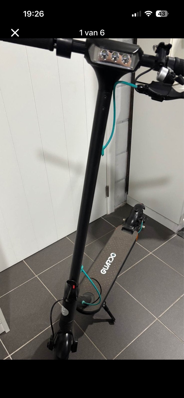 Elektrische step, Vélos & Vélomoteurs, Enlèvement, Comme neuf