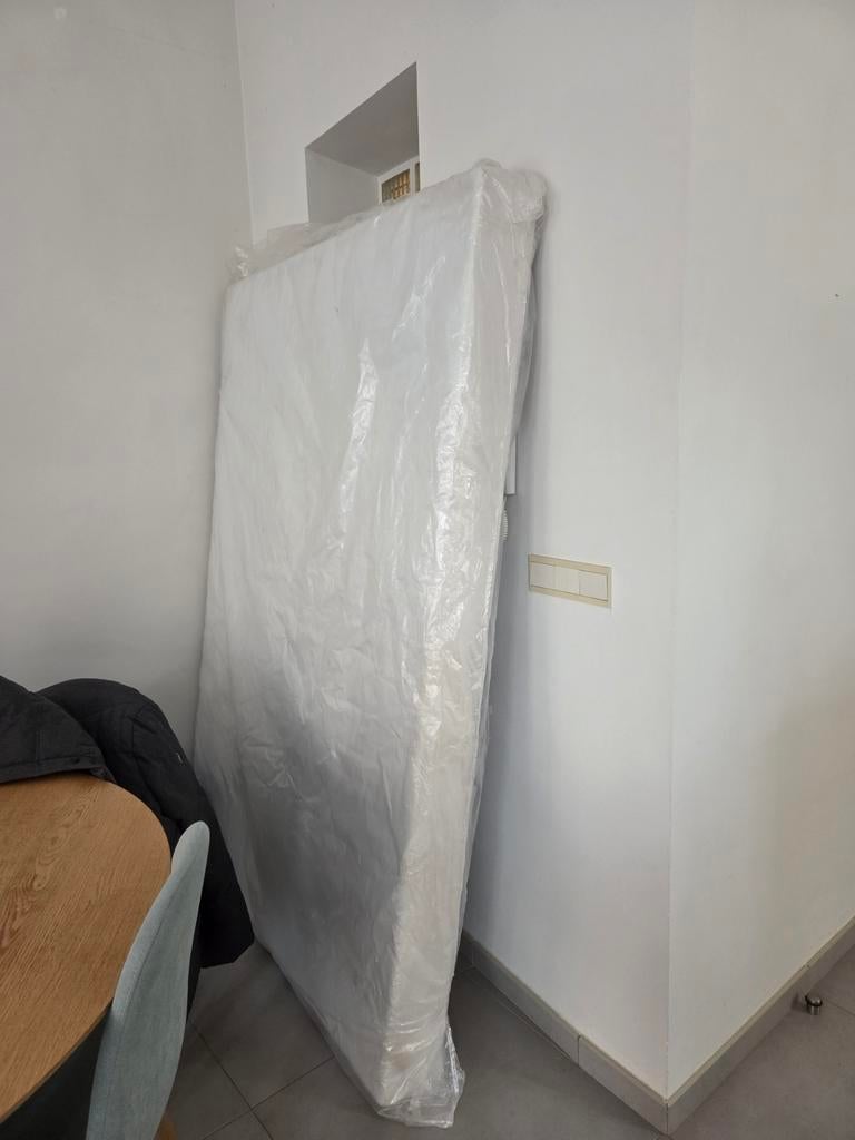 Sommier lit, Bois, 140 cm