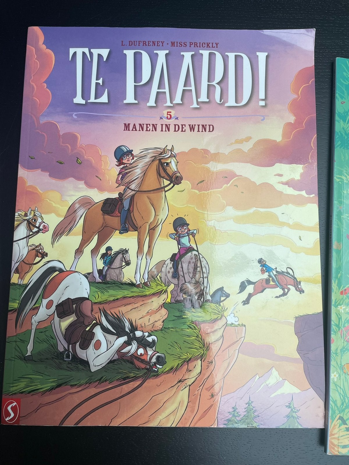 Laurent Dufreney - Te paard! Manen in de wind, Laurent Dufreney; Miss Prickly, Une BD, Comme neuf, Enlèvement