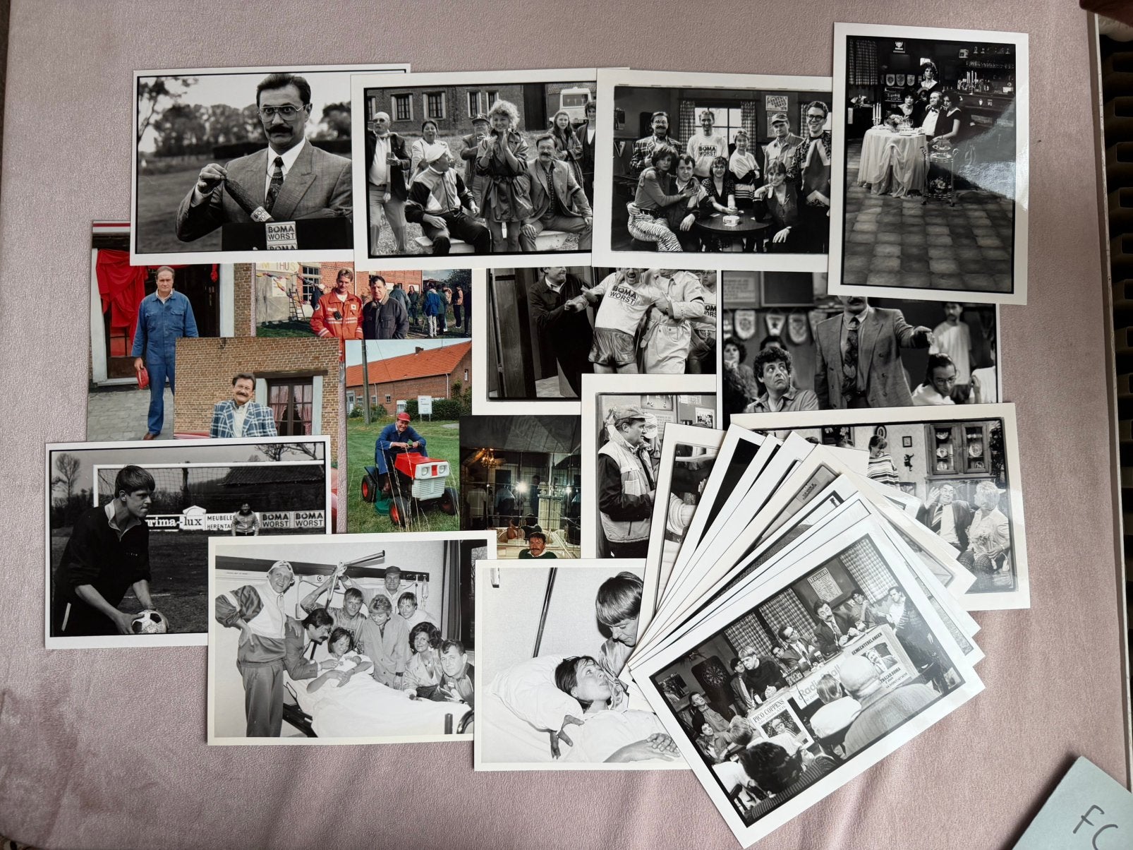 24 unieke persfoto’s fc de kampioenen, Verzenden, Zo goed als nieuw, Foto