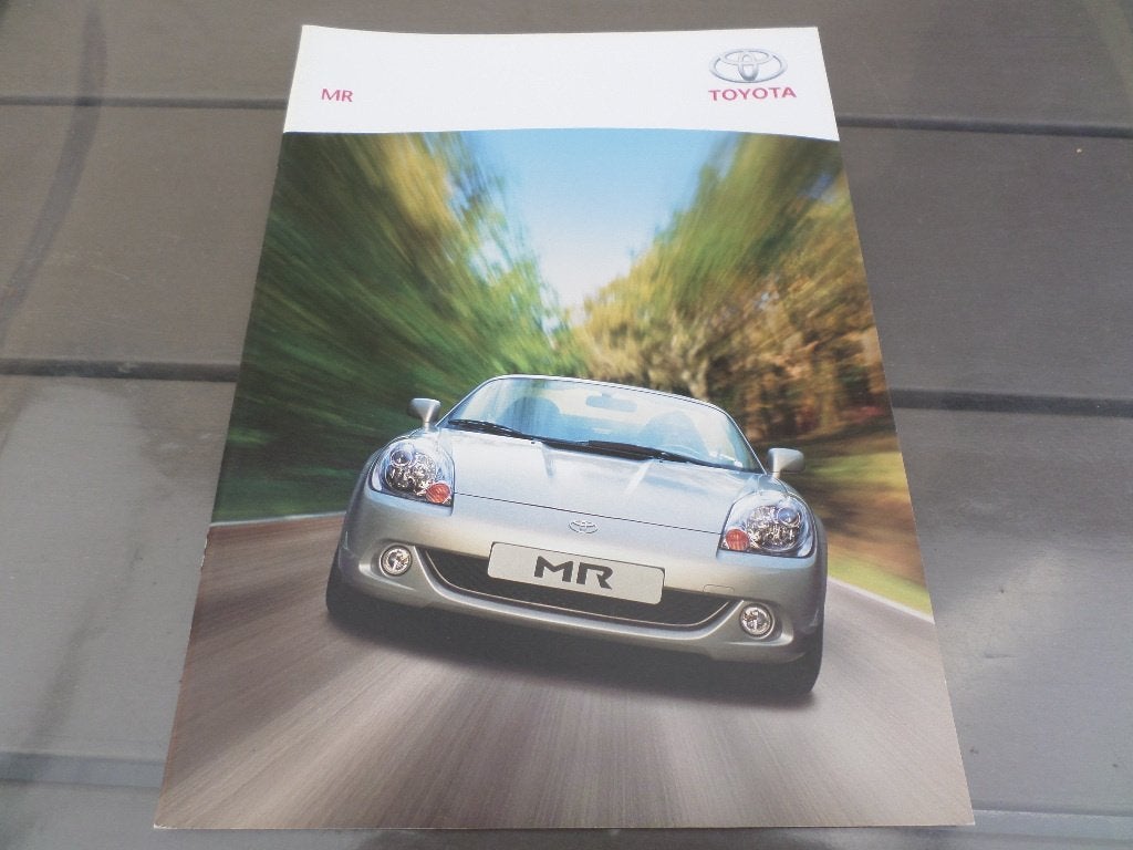 Brochure de la Toyota MR2 2004, Enlèvement ou Envoi, Toyota