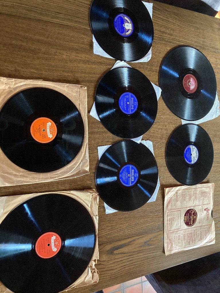 Vinyl platen 78 toeren, Antiek en Kunst, Ophalen