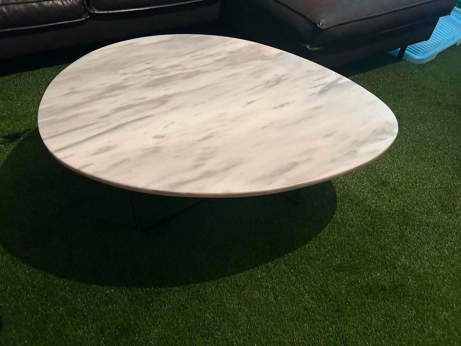 Marmeren Salontafel, Ophalen, Zo goed als nieuw