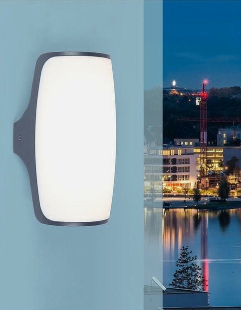 Applique extérieur Lutec Led 8W Neuve en boite, Jardin & Terrasse, Neuf, Enlèvement ou Envoi, Aluminium, Appliques murales
