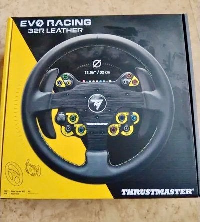 Thrustmaster roue evo racing 32r, Games en Spelcomputers, Spelcomputers | Sony Consoles | Accessoires, Ophalen, Zo goed als nieuw