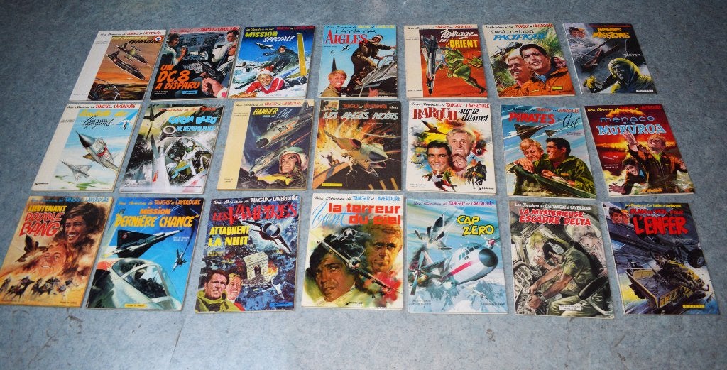 collection 21 BD Tanguy et Laverdure bande dessinées, Livres, BD, Enlèvement ou Envoi, Comme neuf