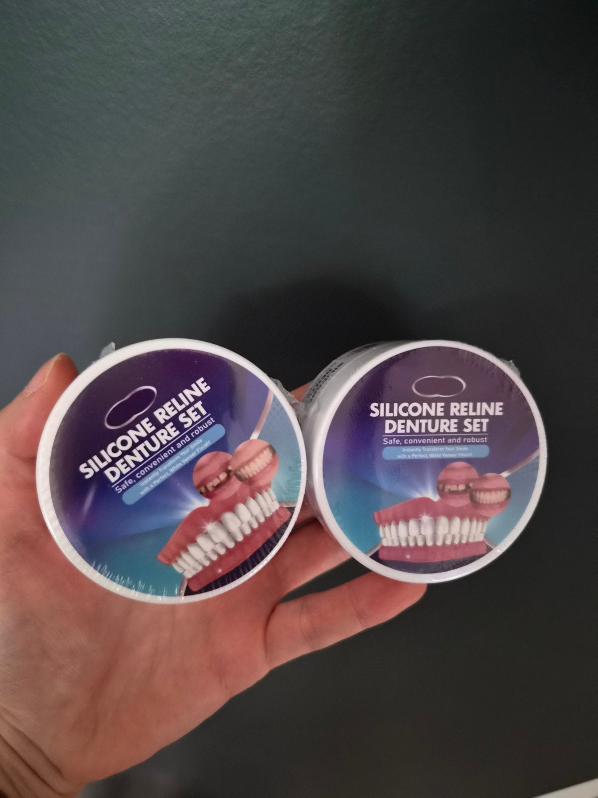 Silicone Reline Denture Set (2), Ophalen of Verzenden, Nieuw, Verzorging