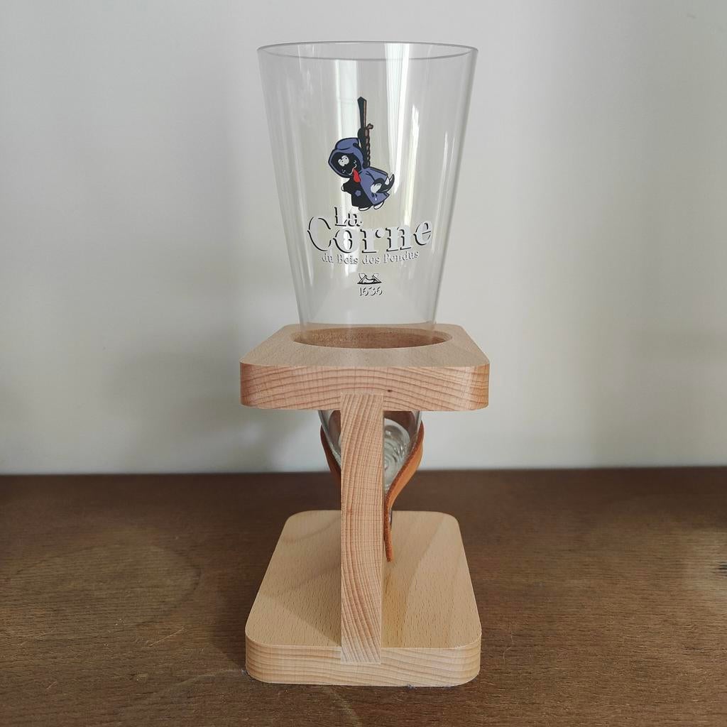 Verre à bière La Corne du bois des Pendus avec son support, Verzamelen, Biermerken