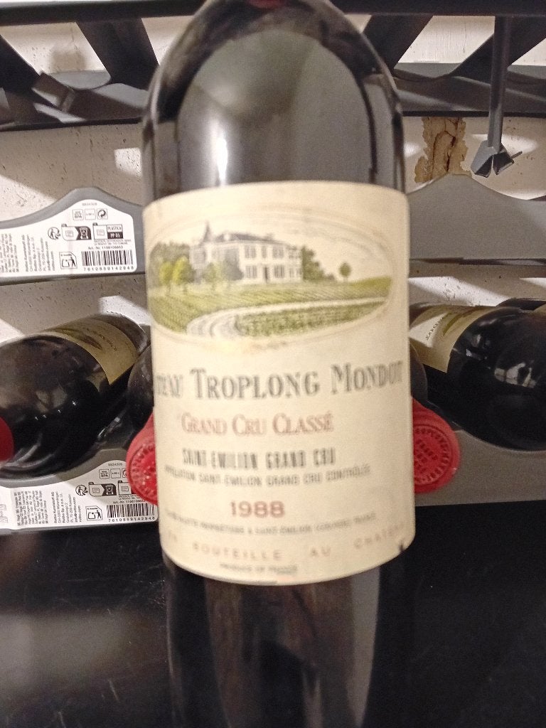 Saint Emilion Grand Cru, Pleine, Comme neuf, Enlèvement, Vin rouge