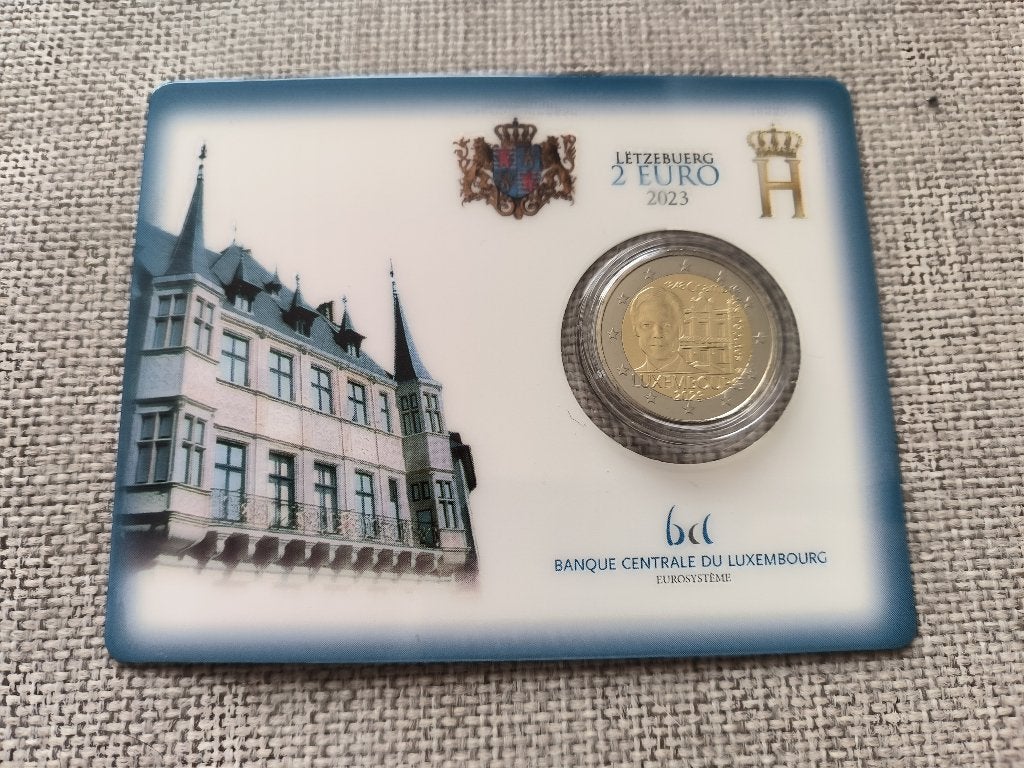 2 euro - Luxemburg - coincard - 2023 - 175j Grondwet, Postzegels en Munten, Munten | Europa | Euromunten, Ophalen of Verzenden