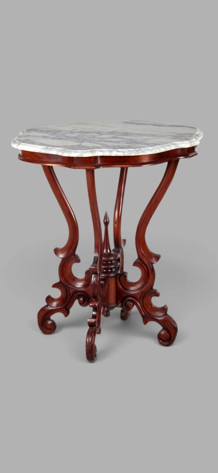 Antieke Biedermeier spinnekop-wijntafel, bijzettafel, salont, Antiek en Kunst, Ophalen of Verzenden