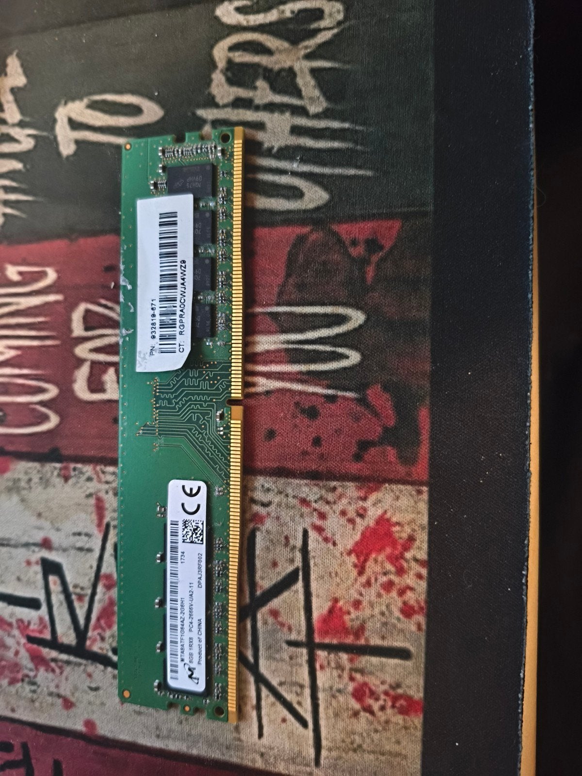 HP 8GB DDR4 RAM PC4-2666V-UA2-11 Geheugenmodule, Computers en Software, RAM geheugen, DDR4, 8 GB, Ophalen of Verzenden, Zo goed als nieuw