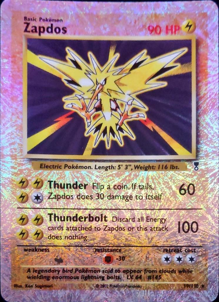 Te koop: Zapdos (19) Legendary collection, Ophalen of Verzenden