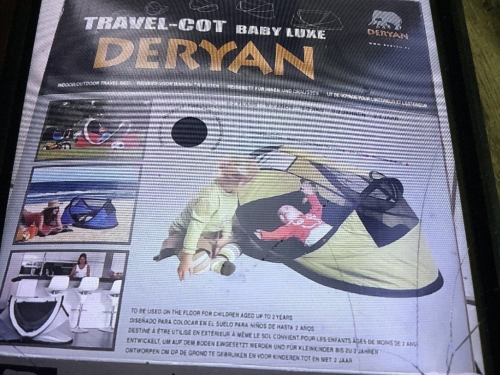 Deryan travel cot baby luxe, Kinderen en Baby's, Babywiegjes en Ledikanten, Ophalen, Nieuw, Reisbedje