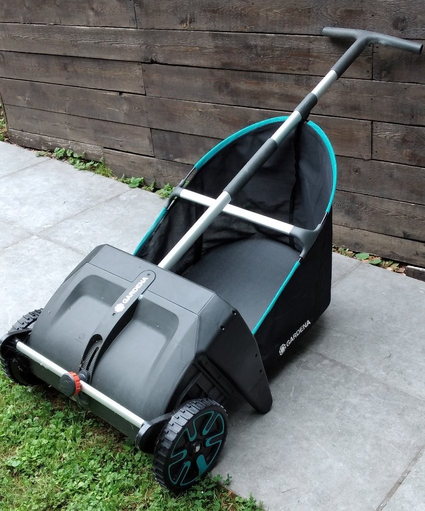 Collecteur de feuilles et d'herbe, Tuin en Terras, Hand-tuingereedschap, Ophalen, Zo goed als nieuw, Overige soorten, Gardena