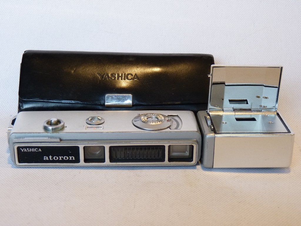 Yashica Atoron minicamera (AO02113133) 1962, spioncamera, Ophalen of Verzenden, Zo goed als nieuw, Compact, Overige Merken
