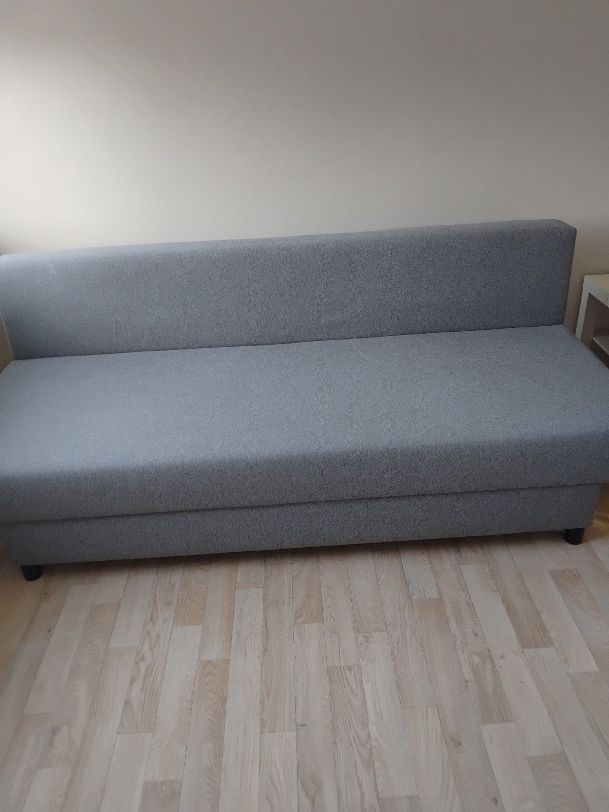 canapé clic lit, meuble TV unité  3 chaise,, Enlèvement, Comme neuf, Gris