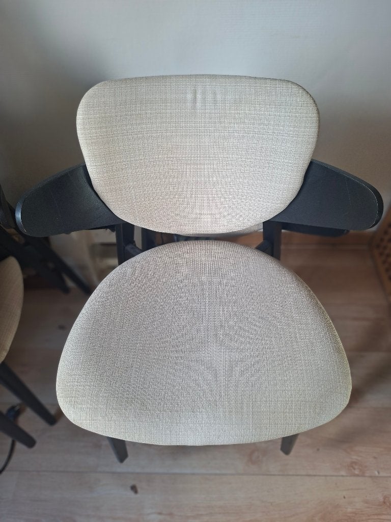 Stoelen, Huis en Inrichting, Stoelen, Ophalen, Gebruikt, Wit, Vier