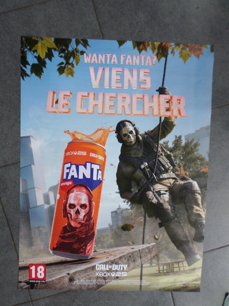 Fanta Wanta - affiche 80x60 - 2026, Rectangulaire vertical, A1 jusqu'à A3, Utilisé, Publicité