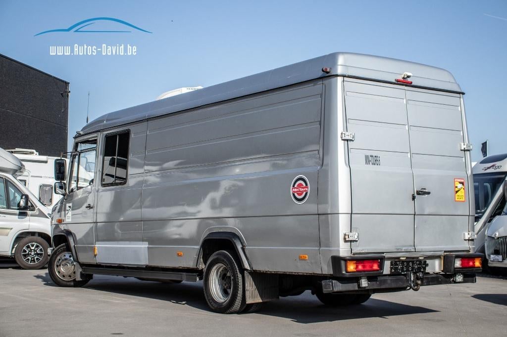 Mercedes-Benz 616D Vario TOURBUS 9 couchages et 9 sièges, Caravanes & Camping, Camping-cars, Siège de train, Caméra de recul, Entreprise