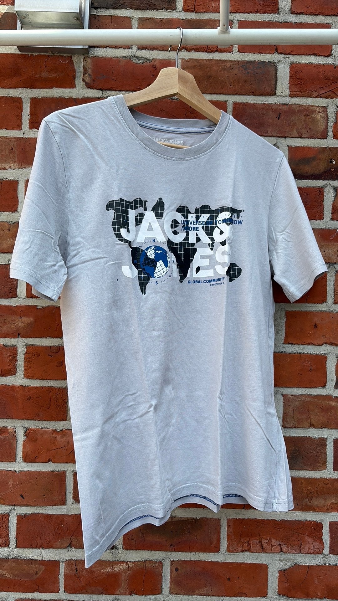 T-shirt Jack & Jones, Enlèvement, Comme neuf, Taille 46 (S) ou plus petite, Gris