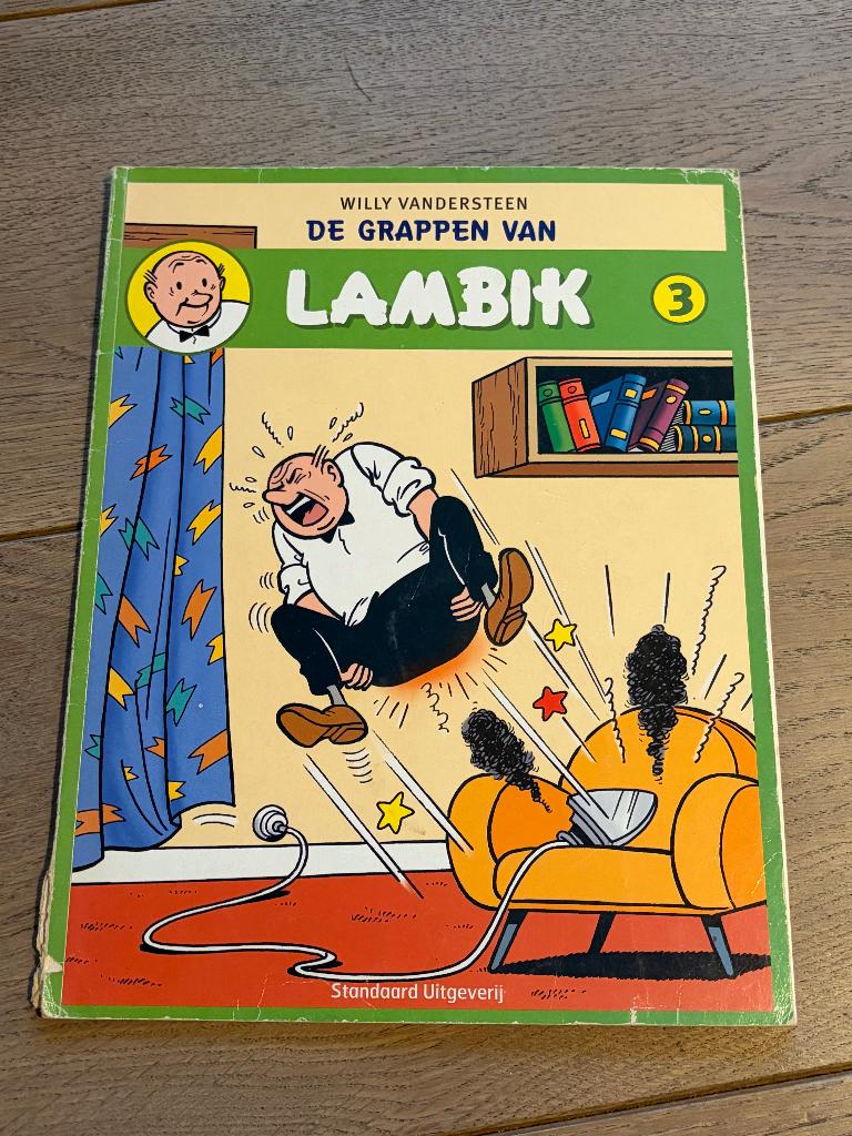 De grappen van Lambik - 3, Boeken, Eén stripboek, Ophalen of Verzenden, Gelezen, Willy Vandersteen