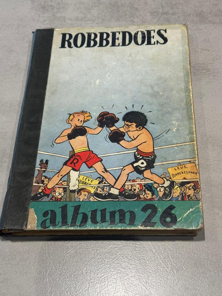 Origineel Robbedoes album 26 (1949) Dupuis, Boeken, Stripverhalen, Eén stripboek, Ophalen of Verzenden, Gelezen