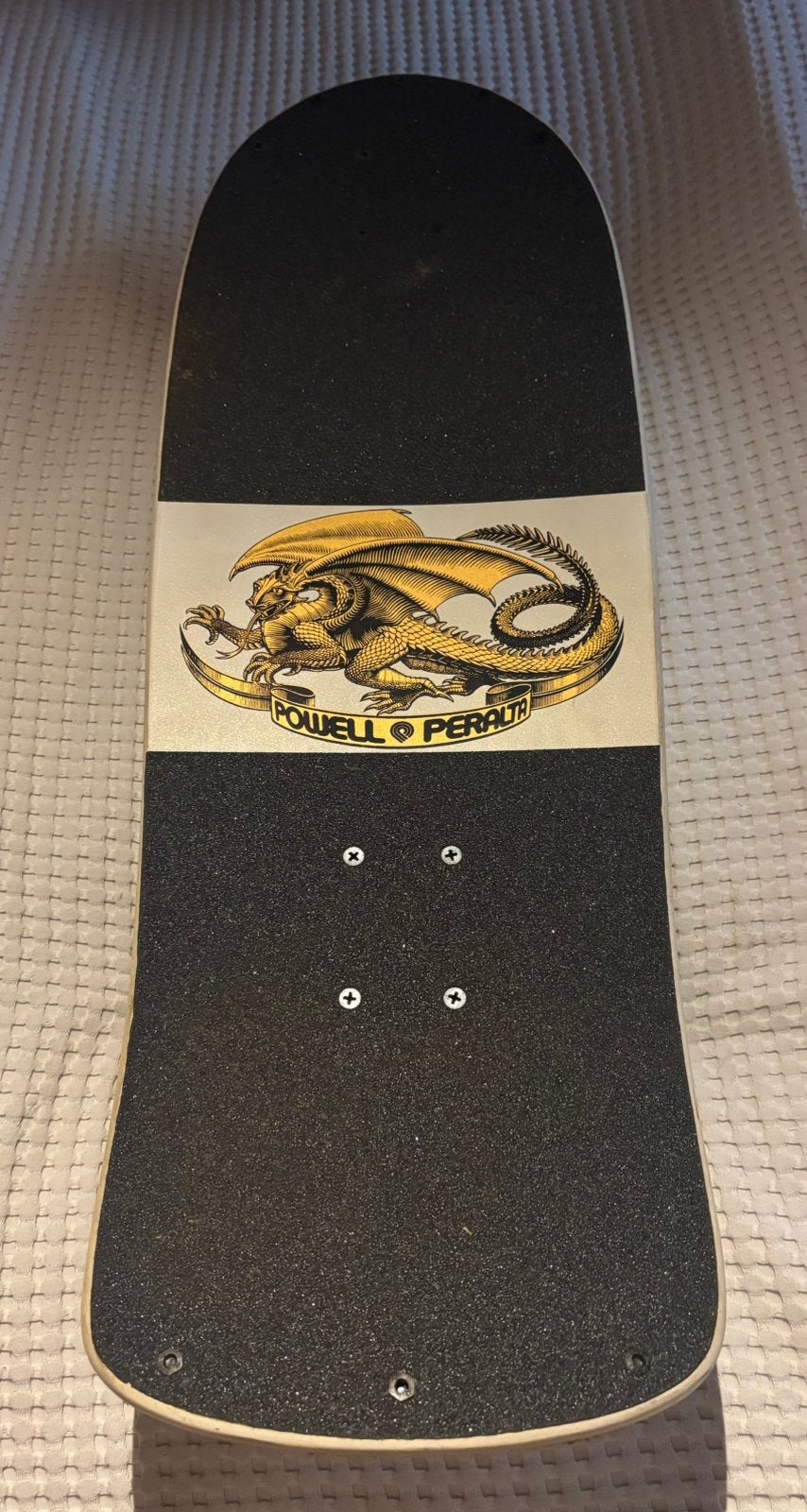 Powell Peralta Tommy Guerrero series3 white/gold complete, Ophalen, Zo goed als nieuw, Skateboard