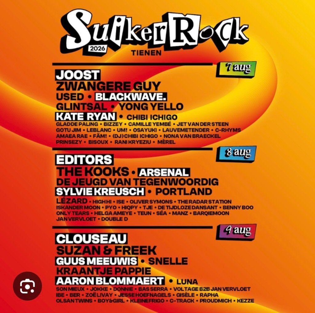 Suikerrock combitickets, Tickets en Kaartjes