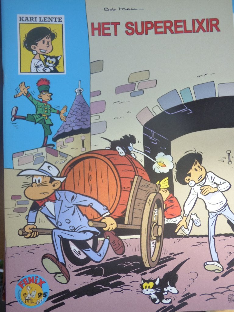 kari lente , het superelixir ,  collectie fenix nr 95, Boeken, Stripverhalen, Ophalen of Verzenden