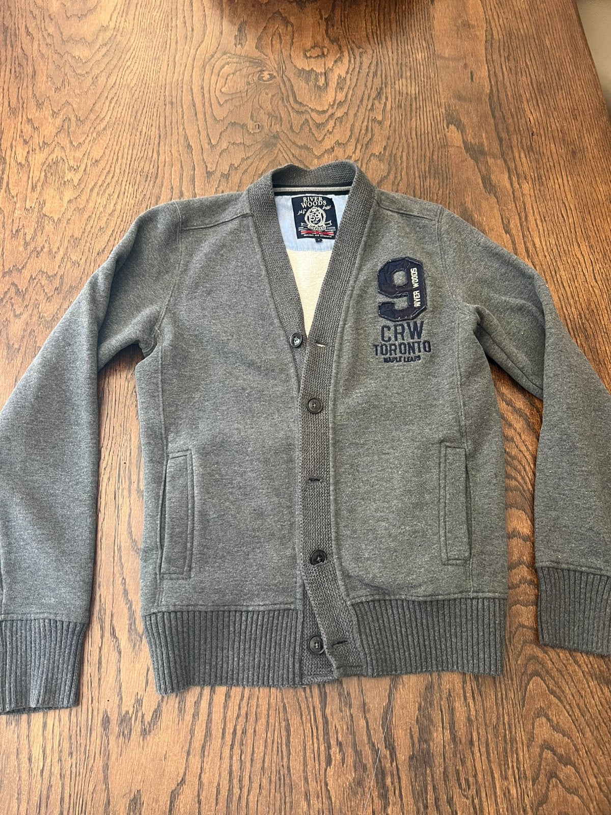 River woods  smal in nieuwe staat, Vêtements | Hommes, Pulls & Vestes, Enlèvement, Comme neuf, Taille 46 (S) ou plus petite, Gris