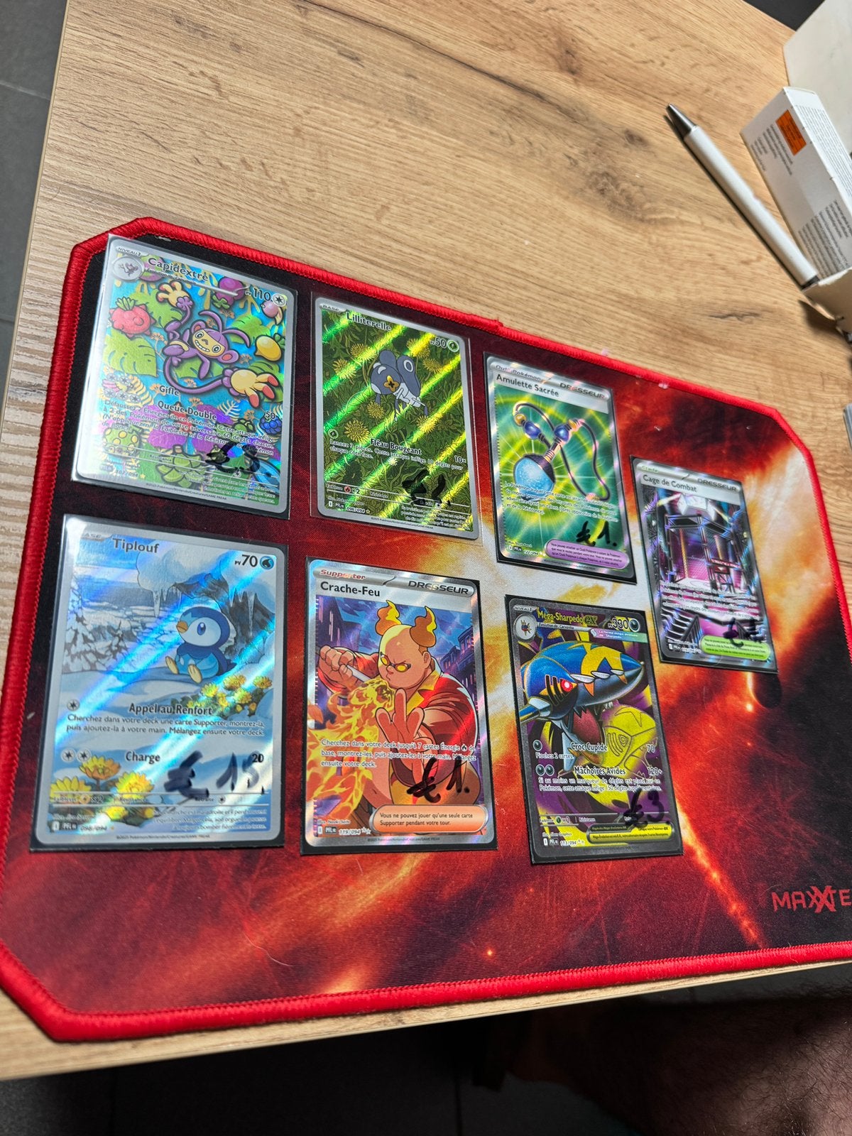 Lots de cartes pokémon flammes phantasmagoriques, Ophalen, Zo goed als nieuw