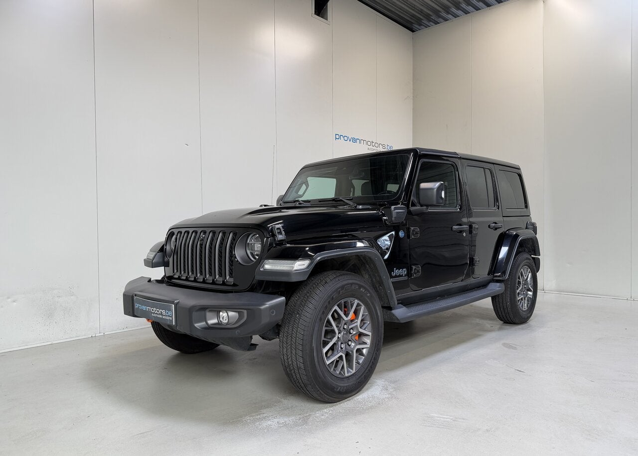 Jeep Wrangler 2.0 PHEV 4X4 PlugIn - 80 Years ed.! - Topstaa, Auto's, Jeep, 0 min, 1995 cc, 0 kg, Zwart