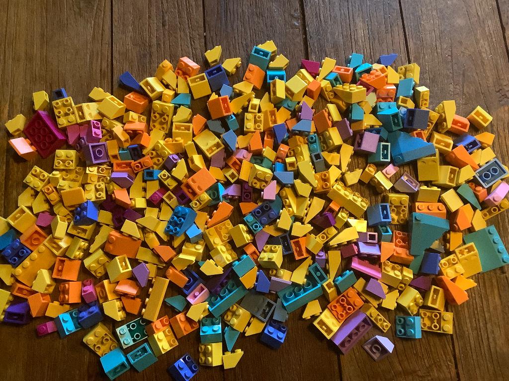 Lego slopes felle kleuren 366 stuks / 726-15, Ophalen of Verzenden, Zo goed als nieuw, Losse stenen, Lego