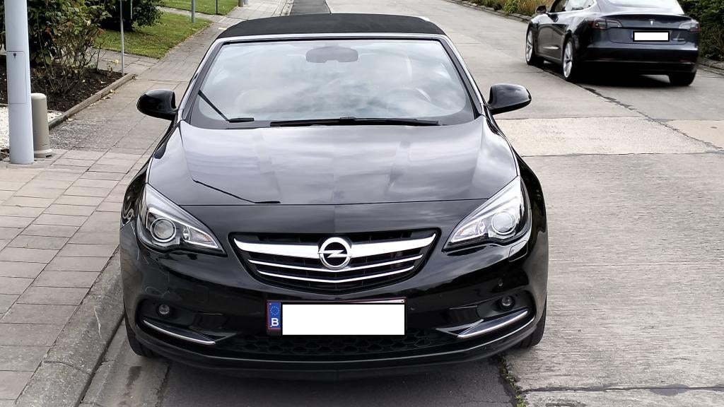 OPEL CASCADA Cosmo - Benzine, 4 zetels, Zwart, Leder, Bruin