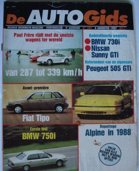 AutoGids 205, Verzenden, Gelezen, Algemeen