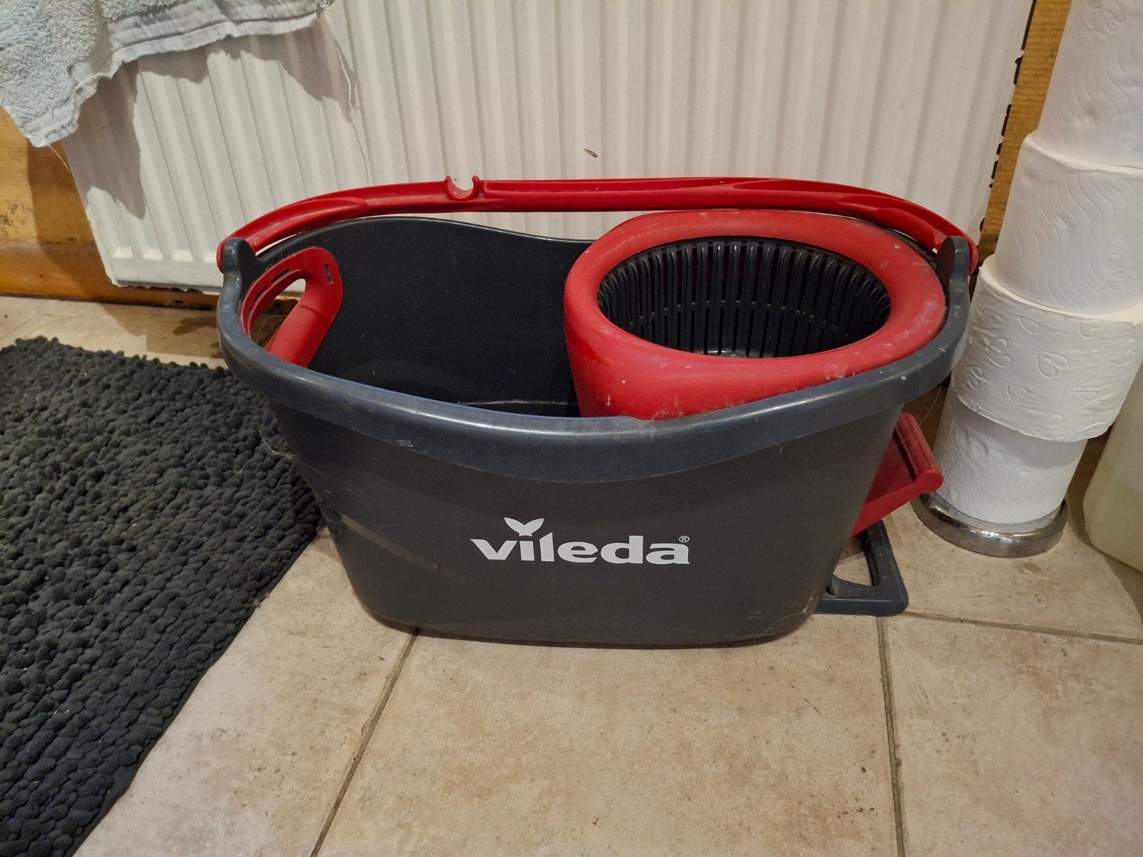 Vileda Turbo seau à pédale, Ophalen of Verzenden
