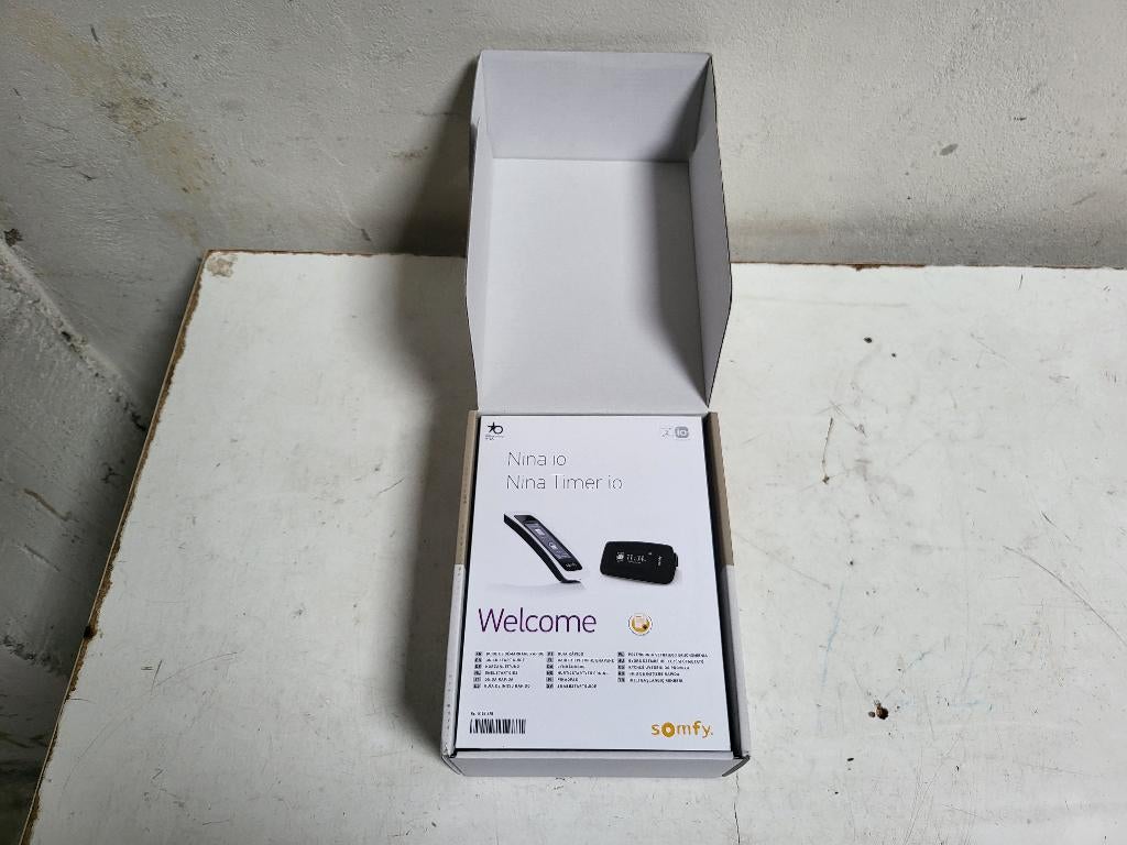 somfy nina timer io Ref 1811407 (Nieuw), TV, Hi-fi & Vidéo, Télécommandes, Neuf, Originale, Avec écran, Enlèvement ou Envoi