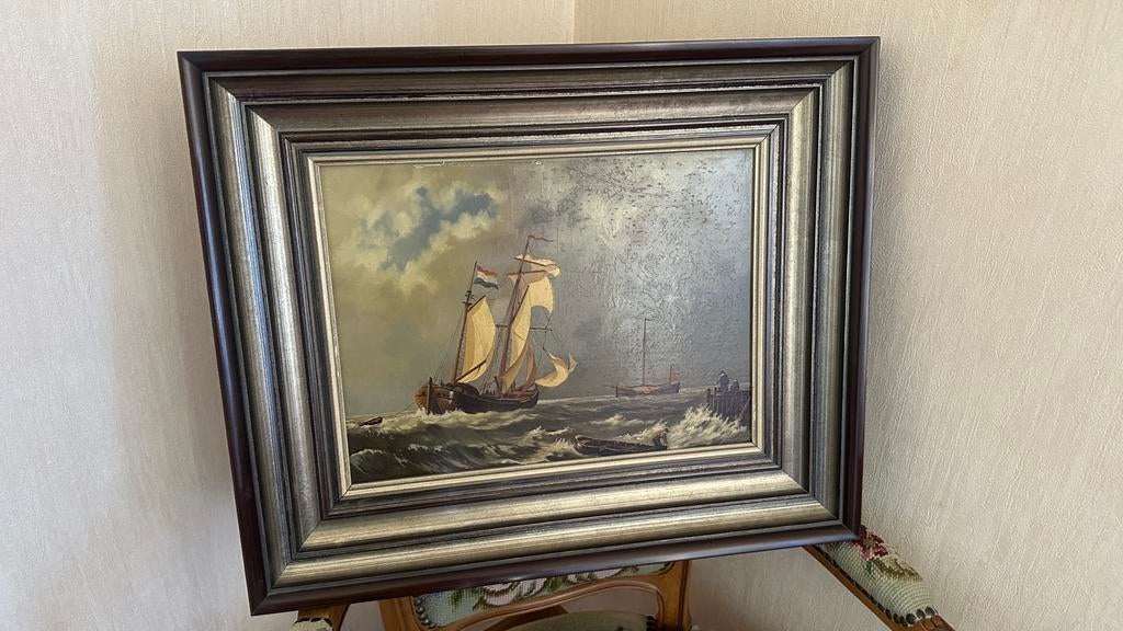 Schilderij, Antiek en Kunst, Kunst | Schilderijen | Klassiek, Ophalen
