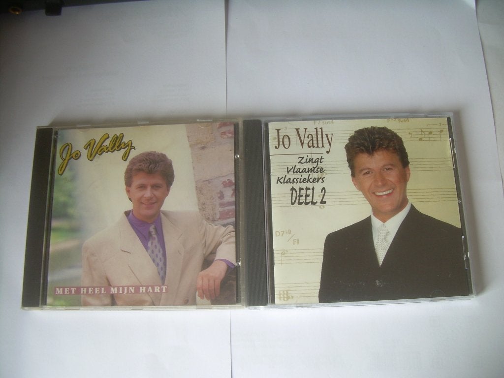 2 CD S - JO VALLY, Cd's en Dvd's, Cd's | Nederlandstalig, Ophalen of Verzenden, Zo goed als nieuw, Album, Levenslied of Smartlap