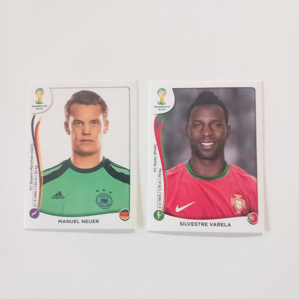 Stickers Panini Brésil 2014, Enlèvement ou Envoi