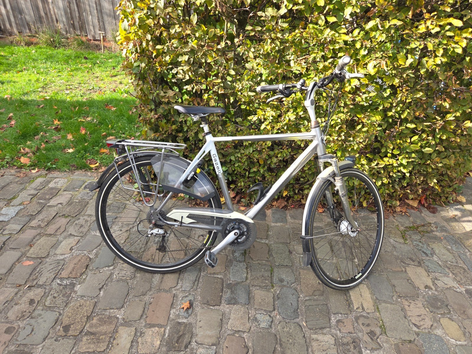 Gazelle herenfiets, Fietsen en Brommers, Ophalen, Gebruikt, Versnellingen, 57 tot 61 cm