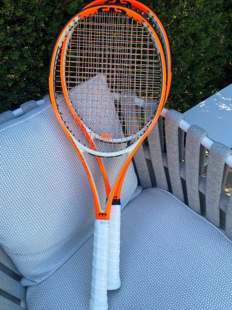Boris Becker BB7 top rackets, Sport en Fitness, Tennis, Ophalen of Verzenden, Zo goed als nieuw, Racket, L2