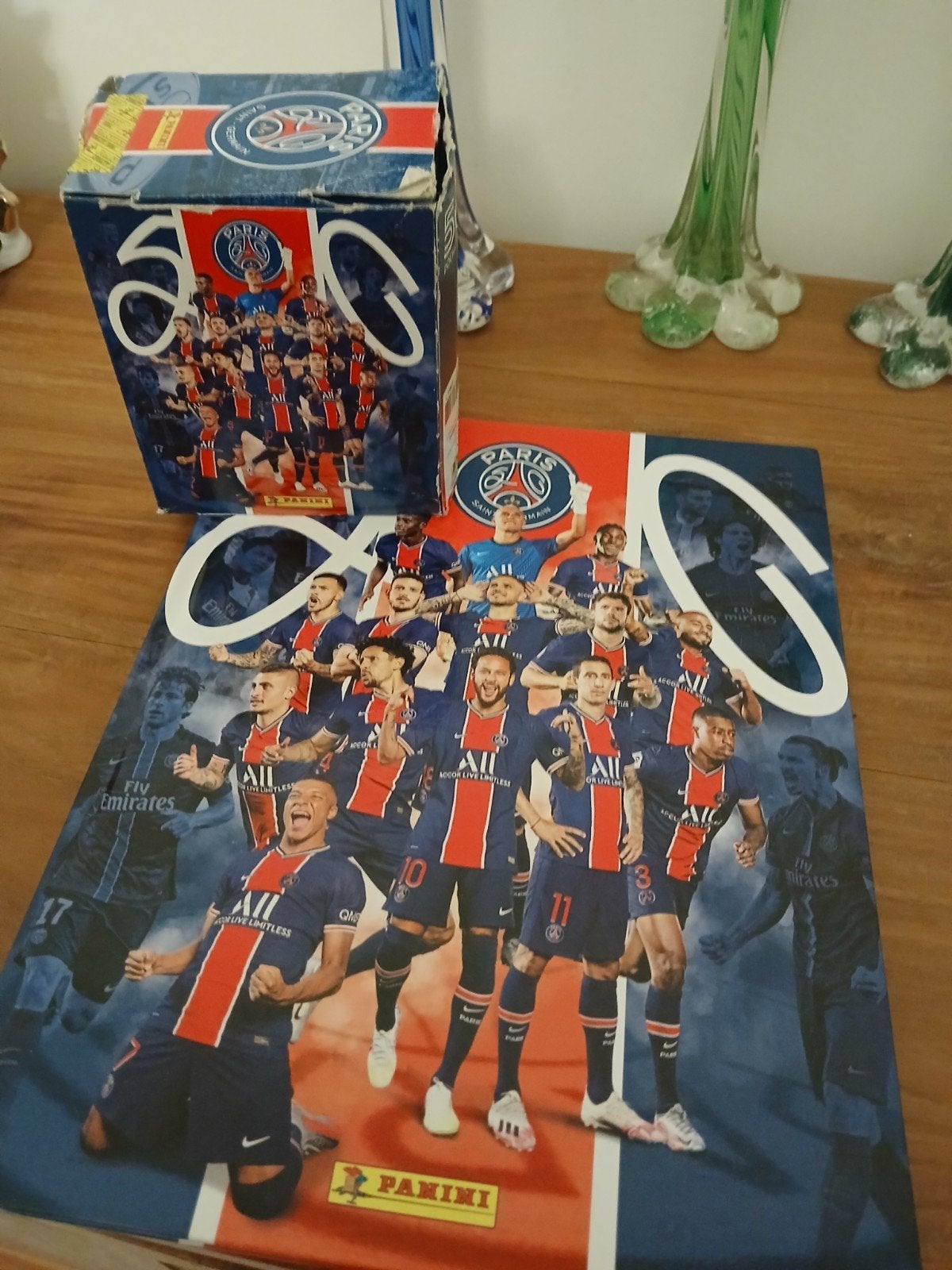 Panini Paris Saint-Germain, Ophalen of Verzenden, Nieuw, Meerdere stickers