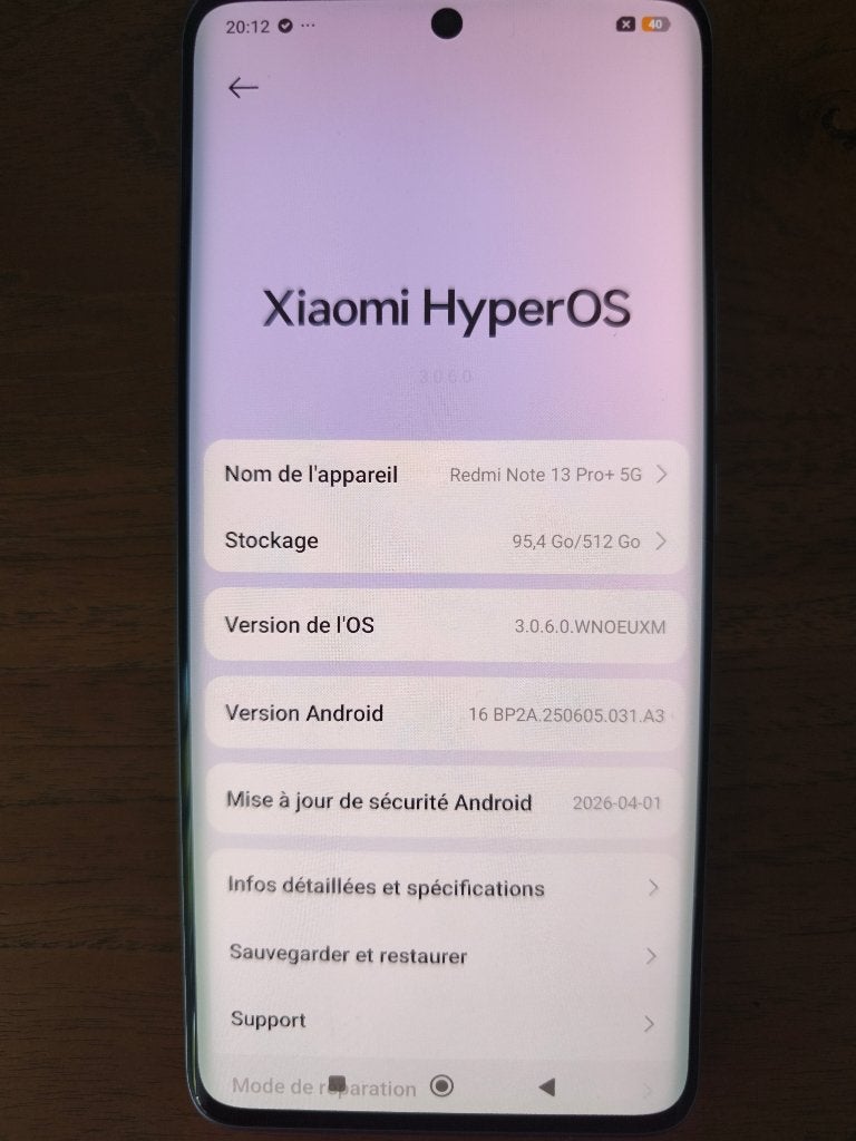 Xiaomi Redmi note 13 pro 5g, Télécoms, Téléphonie mobile | Marques Autre, Autres modèles, 6 mégapixels ou plus, Enlèvement, Utilisé