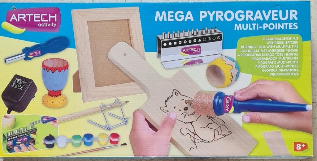 mega pyrograveur, Ophalen, Nieuw, Knutselen