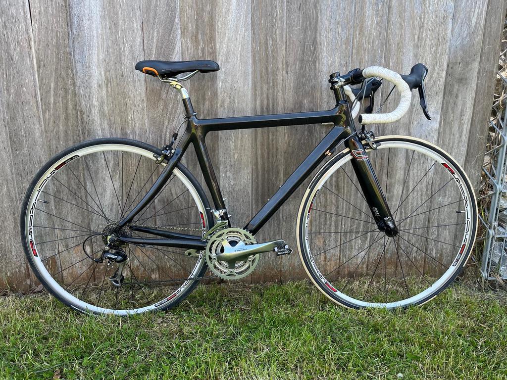 Carbon koersfiets - kleine maat, Ophalen, Gebruikt, Carbon