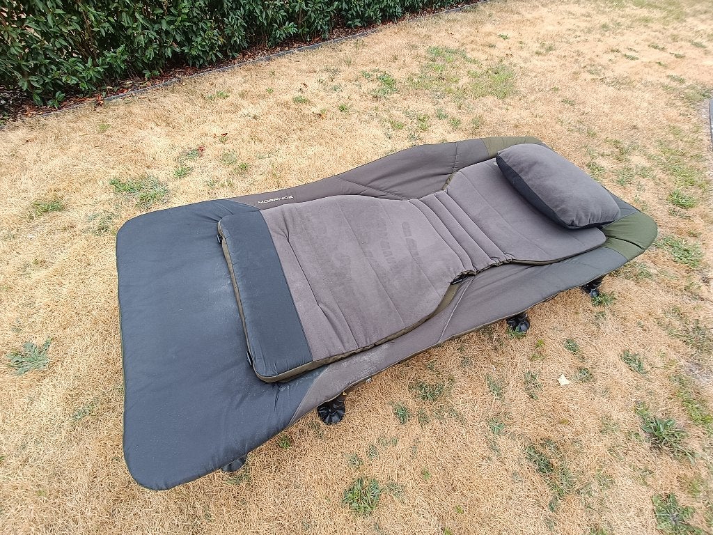 Caperlan Morphoz vissersbed, Sports nautiques & Bateaux, Pêche à la ligne | Carpes, Enlèvement, Utilisé, Autres types