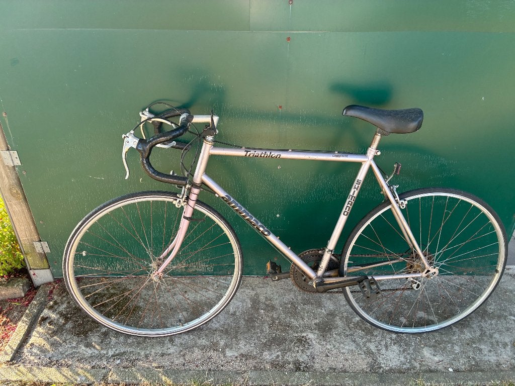 Koersfiets, Fietsen en Brommers, Fietsen | Racefietsen, Ophalen, Gebruikt, Staal, Velgrem