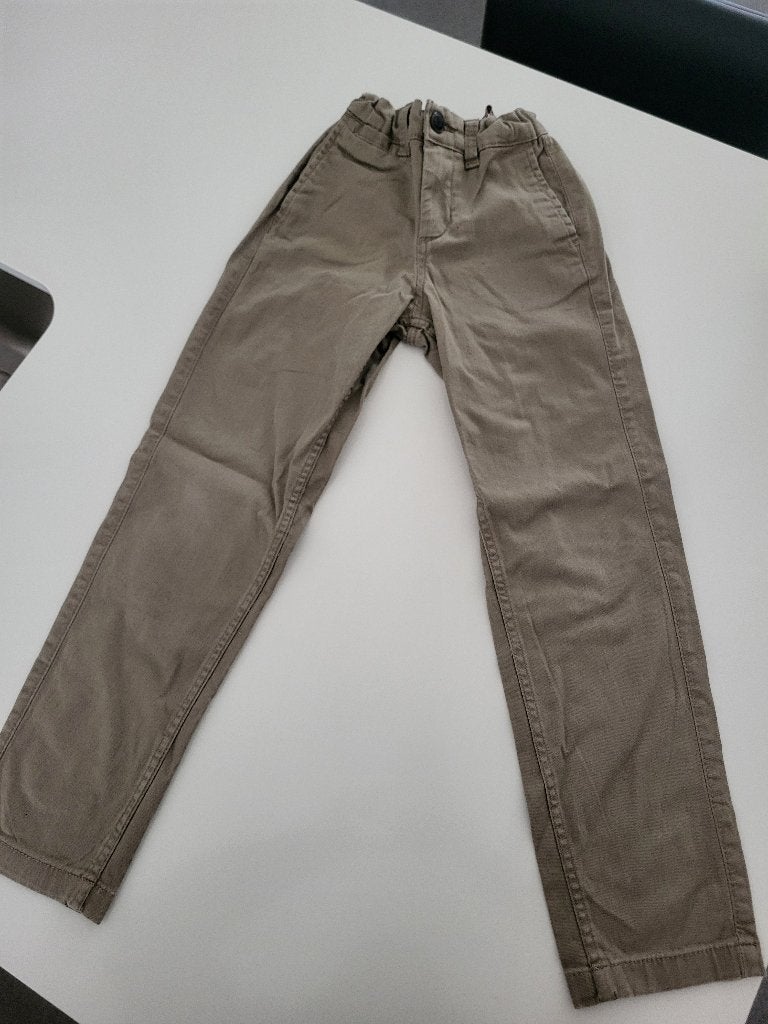 Broek beige Jack & Jones maat 128, Ophalen of Verzenden, Broek